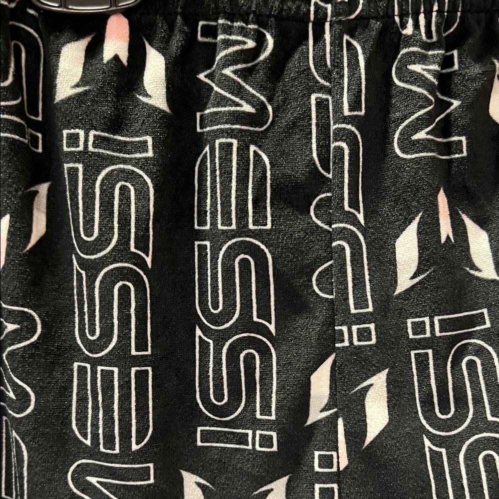 “NEW with tags” Black and White Messi Print PJ bottoms